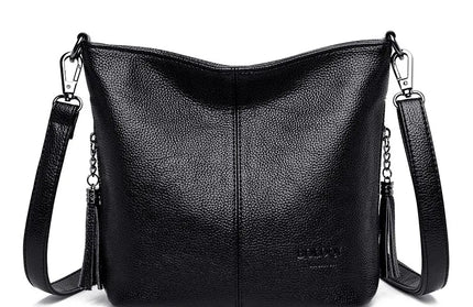 Leather Tassel Shoulder