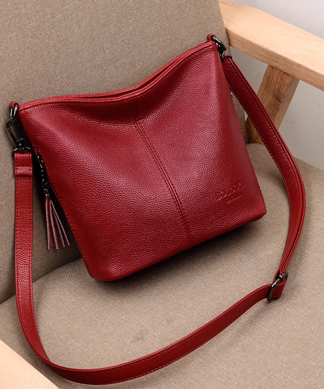 Leather Tassel Shoulder