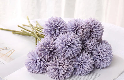 3/5Pcs Hydrangea Artificial Flowers Bouquet