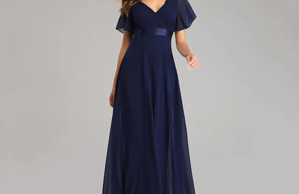 Sexy Pink Chiffon tulle Maxi Summer Dress