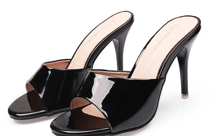New Super High Heel Woman Slippers