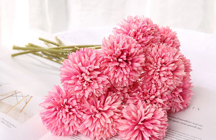 3/5Pcs Hydrangea Artificial Flowers Bouquet