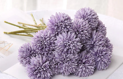 3/5Pcs Hydrangea Artificial Flowers Bouquet
