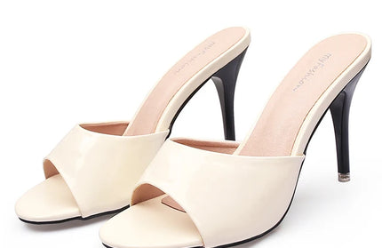 New Super High Heel Woman Slippers