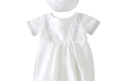 Baby boy clothes white baptism