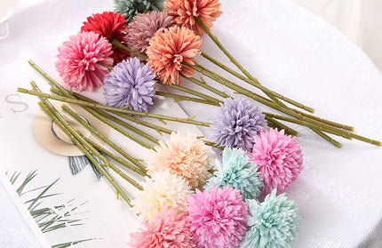 3/5Pcs Hydrangea Artificial Flowers Bouquet