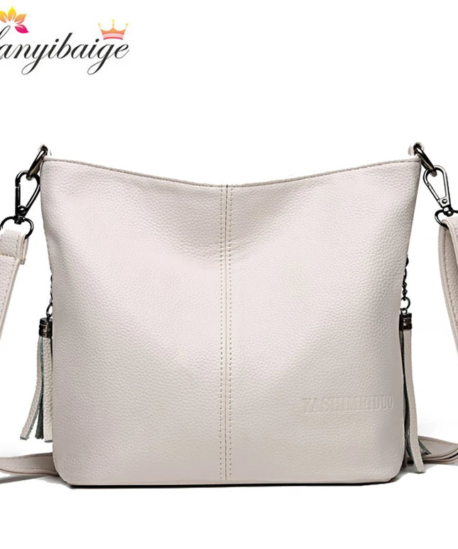 Leather Tassel Shoulder