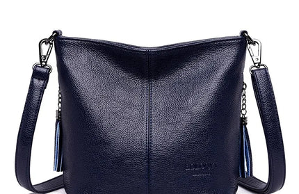 Leather Tassel Shoulder