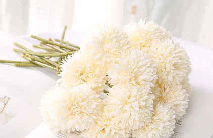 3/5Pcs Hydrangea Artificial Flowers Bouquet