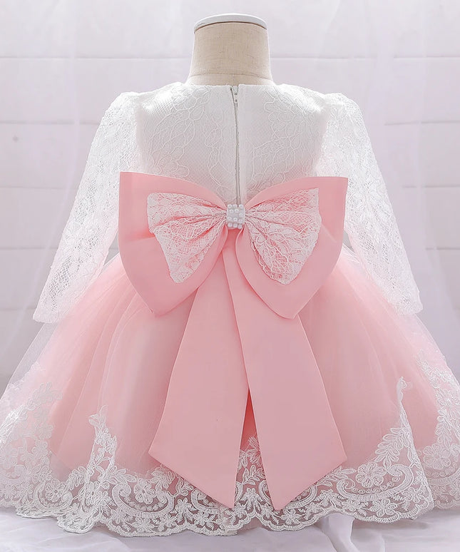Dress Newborn Girl Long Sleeve
