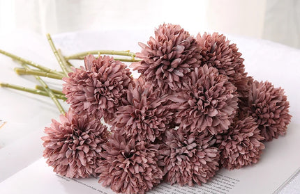 3/5Pcs Hydrangea Artificial Flowers Bouquet