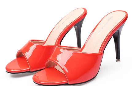 New Super High Heel Woman Slippers