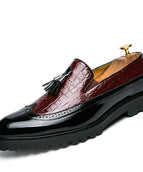 Red men shoes