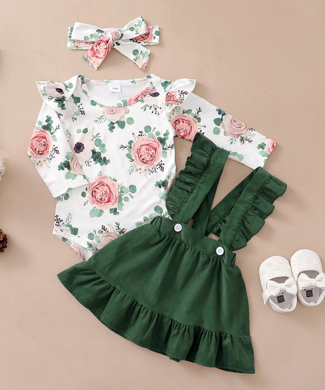 0-12 Months Newborn Baby Girl Clothes Set