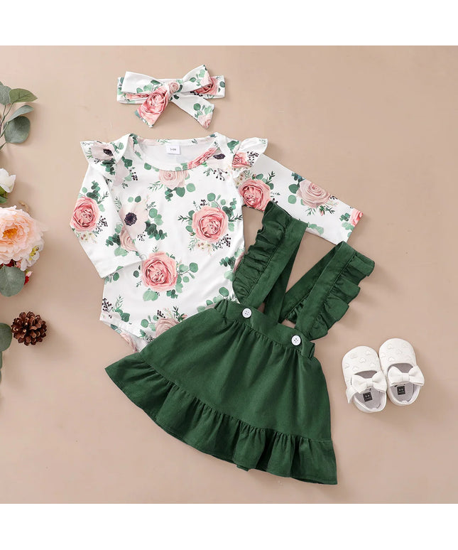 0-12 Months Newborn Baby Girl Clothes Set