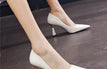 White (Heel 8cm) / 34