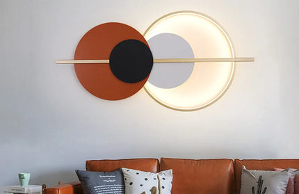 Living room wall lamp decoration