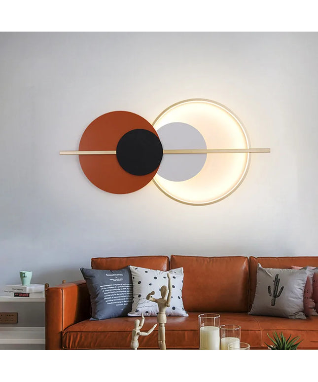 Living room wall lamp decoration