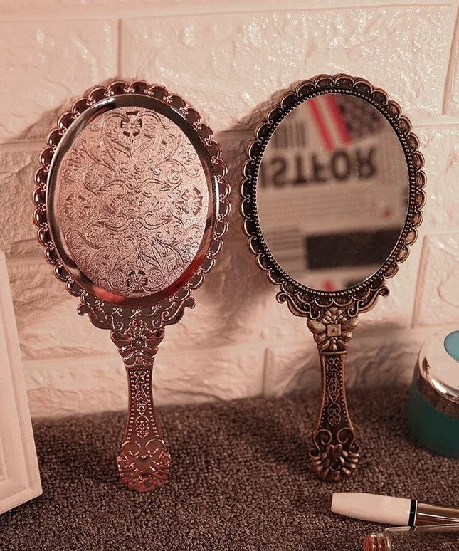 Cosmetic Mirror Vintage Handheld
