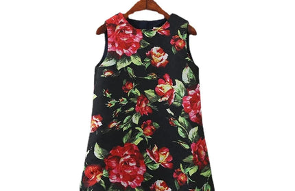 Rose Printing Children Costumes