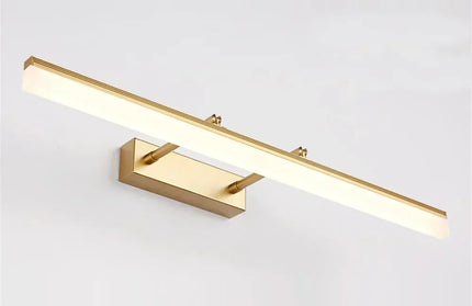 Bathroom Mirror Front Wall Lamp Waterproof Anti-fog Retractable Sconce