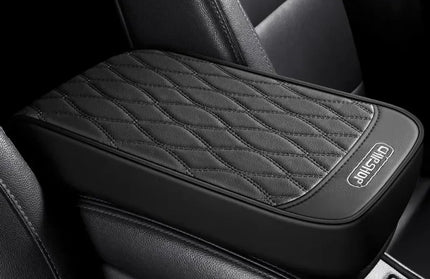 Car armrest height-increasing pads