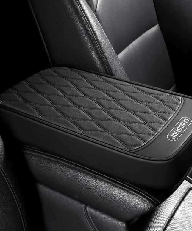 Car armrest height-increasing pads