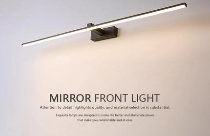 Modern Bathroom 100cm Mirror-front Lamp Led wall Light