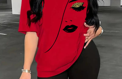 Neck Short Sleeve T-shirt Top
