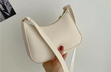 Retro Solid Color PU Leather