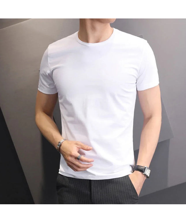 T-shirts White Black Short Sleeve