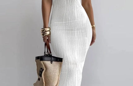 Long White Dress Women Streetwear Summer 2025
