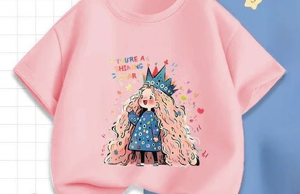 Kids Cartoon Graphic T-Shirt (Unisex)
