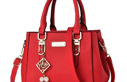 Casual Leather Messenger Bag