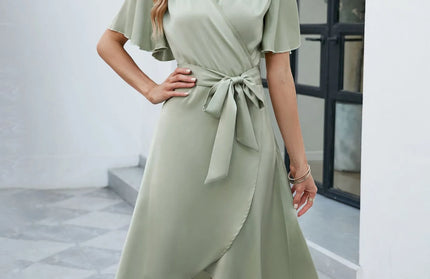 Spaghetti Elegant Ladies Dresses