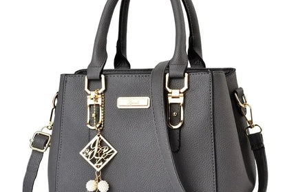 Casual Leather Messenger Bag