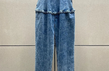 Pure cotton straight leg