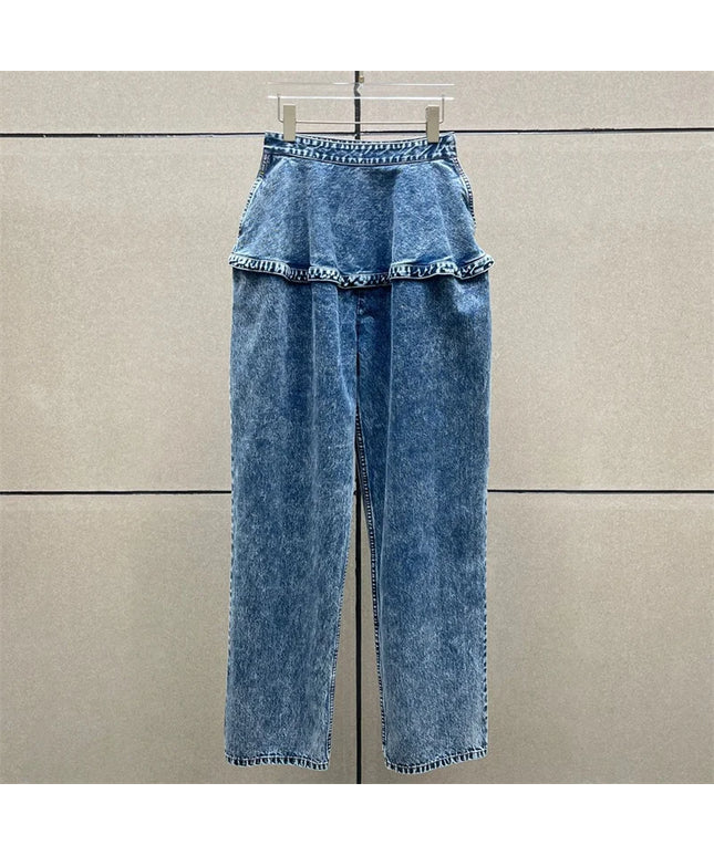 Pure cotton straight leg