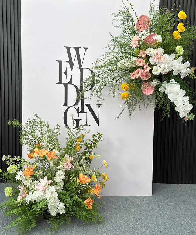 Artificial Flowers  Arch Floral Arrangement