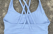 Gray Blue sports bra / M