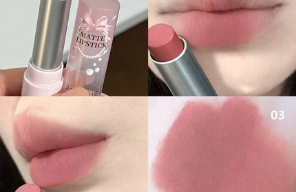 Cement Gray Brown Low Gloss Lipstick