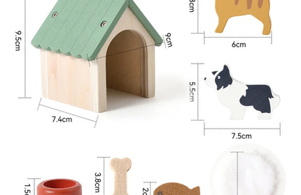 Toy House Accessories Pet Set Great Pet Play Set