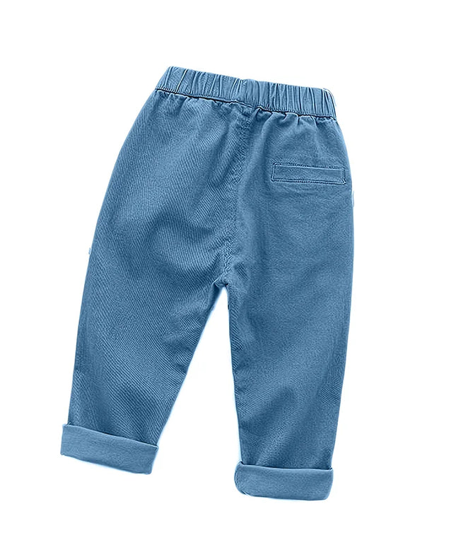 New Cartoon Embroidered Jeans