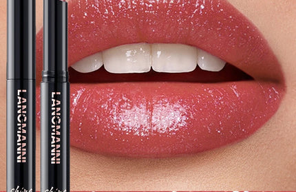 10 Color Glitter Pearlescent Lipstick Waterproof