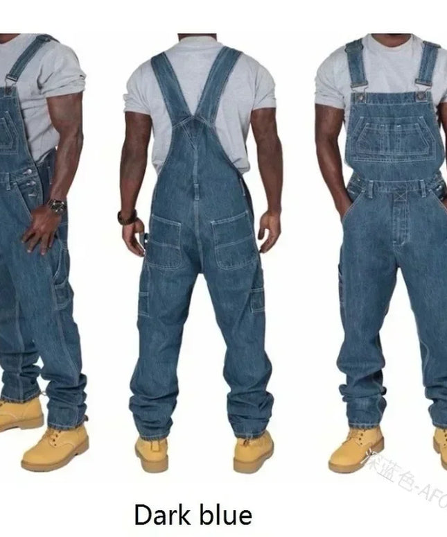 Casual Loose Long Denim Pants