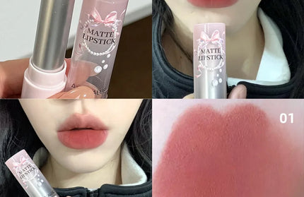 Cement Gray Brown Low Gloss Lipstick