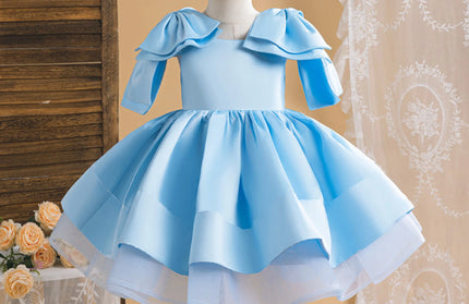 White Clothes Child Princess Dresses