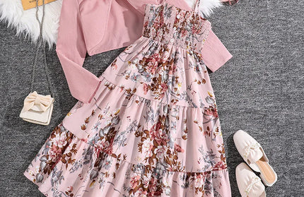 Flowers Sleeveless Fashion Elegant Dress