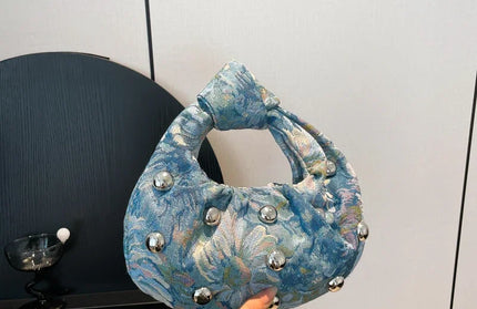 Luxury Designer Brand Pleated Cloud
