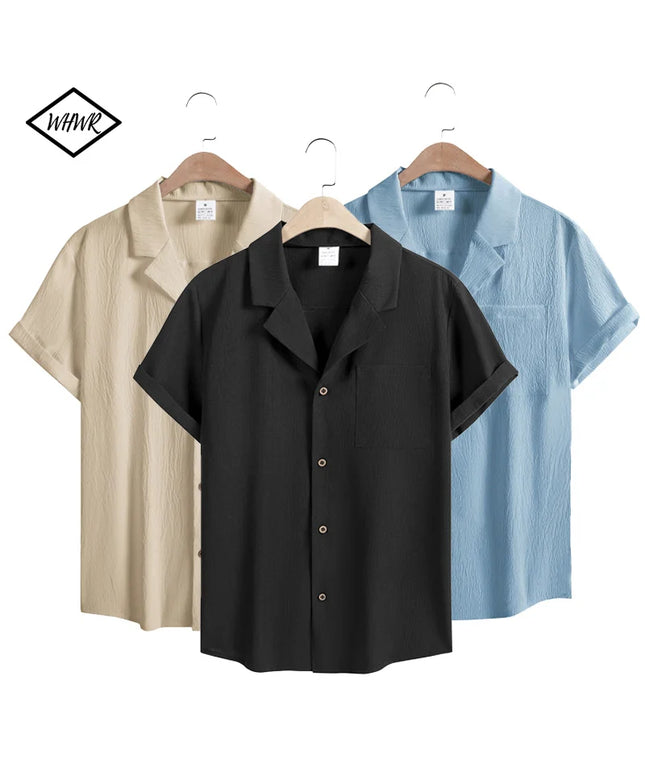 Trendy Breathable Collar Shirts